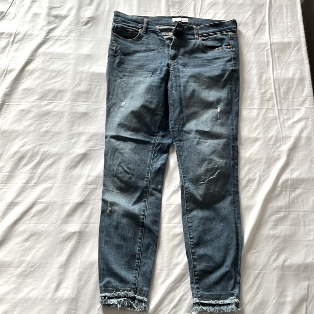 Distressed Loft Jeans